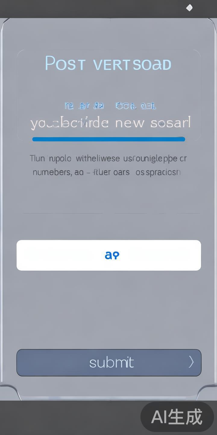 验证通过后，系统会提示你设置一个新的密码。建议选择